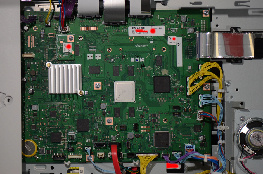 Mainboard of Canon C5850i Printer