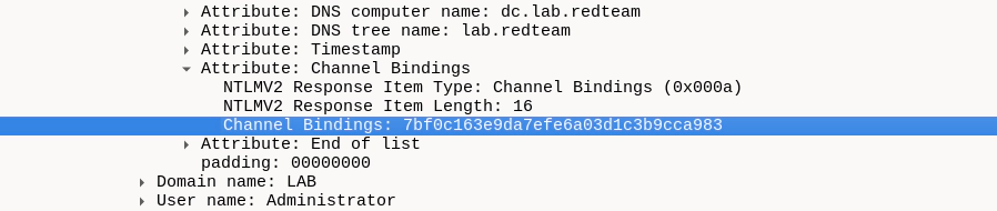 Channel-Binding information in Wireshark
