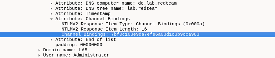 Channel-Binding information in Wireshark